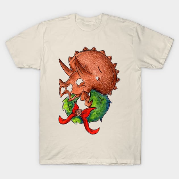 Festive Fossil T-Shirt by KristenOKeefeArt